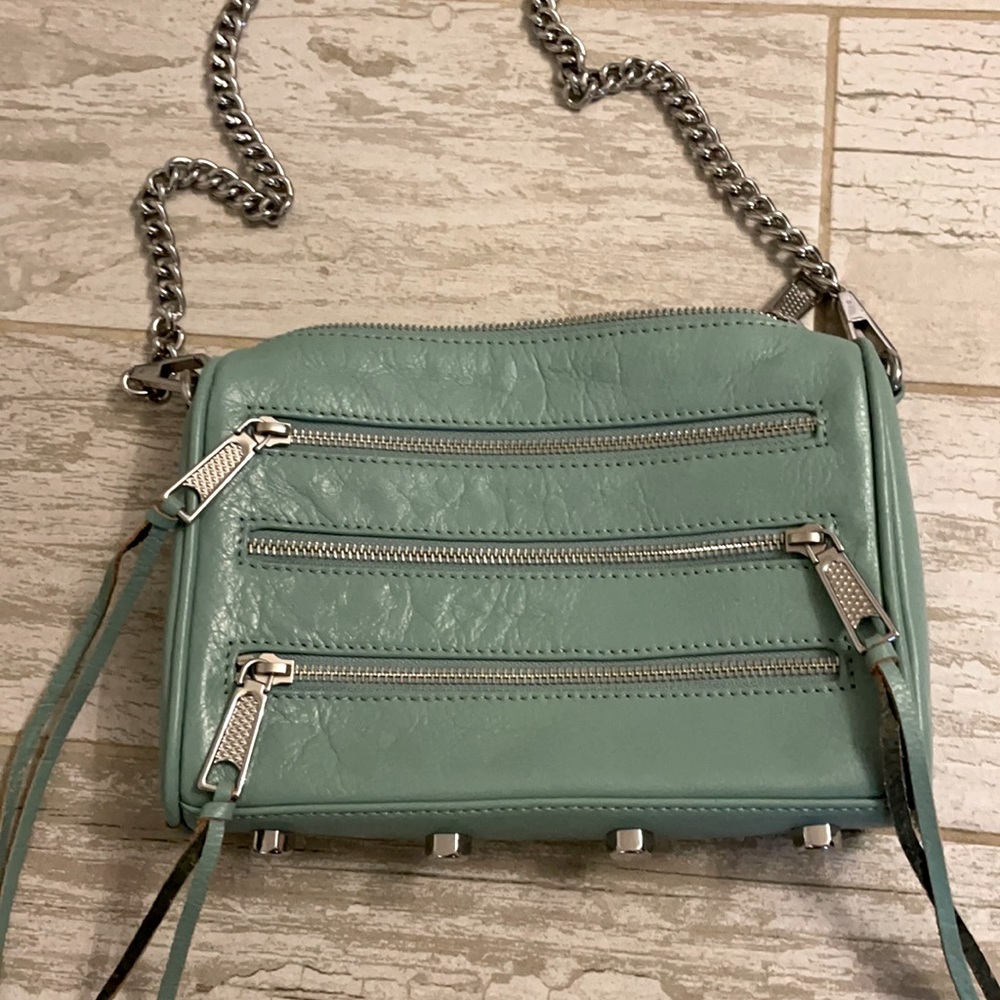 SOLD: Rebecca Minkoff cross body bag - teal
